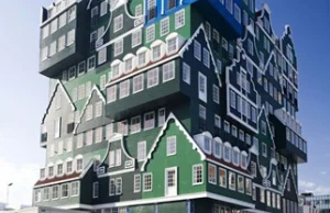 O surrealistycznym hotelu z Zaandam w Holandii.