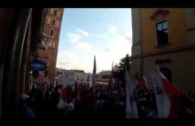 Manifestacja antyrządowa w Krakowie (Przejście Floriańską) 24.06.2014