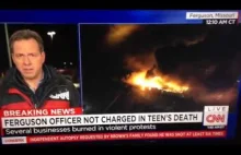 Reporterka CNN dostaje kamieniem w głowę podczas zamieszek w Ferguson