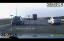 Policja jedzie 180 km/h ZZ 981 Warszawa