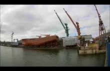 Ship Launching Gdansk (PL)","lengthSeconds":"115","keywords":["Ship...