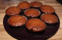 Muffinki z nadzieniem czekoladowym - Smaczne Potrawy
