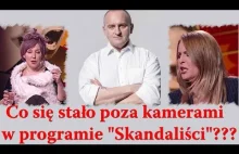 Co się stało poza kamerami w programie "Skandaliści"Marian Kowalski zaatakowany