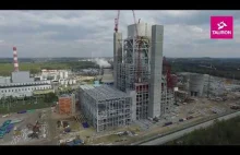 Budowa bloku węglowego 910 MW w Jaworznie - kwiecień 2017