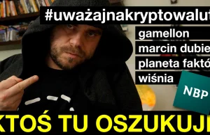 #uwazajnakryptowaluty - ktoś tu oszukuje. NBP, Dubiel, Gamellon?