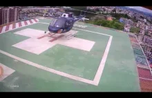 Wypadek helikoptera na dachu szpitala w Katmandu