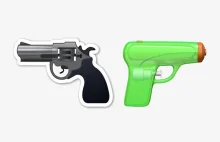 Absurd - Apple zastępuje emoji broni... pistoletem na wodę