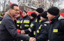 Premier zgłasza gotowość strażaków. „Jeśli będą potrzebni, natychmiast...