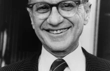 Wywiad z Miltonem Friedmanem podczas jego wizyty w Polsce