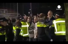 Zamieszki w ośrodku dla imigrantów w Holandii - Riots in center for...