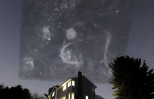 Tak wyglądałoby niebo, gdyby obiekty astronomiczne były jaśniejsze.