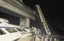 W wypadku kolejowym w Chinach zginęło 39 osób.