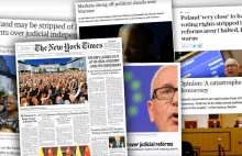 New York Times z Polską na okładce. Zagraniczne media o Sądzie Najwyższym
