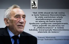 Gruba kreska Tadeusza Mazowieckiego