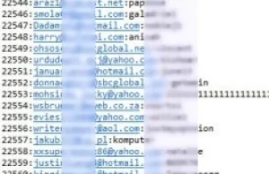 450 tysięcy haseł otwartym tekstem wyciekło z Yahoo!