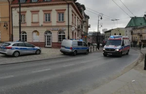 Alarm bombowy w biurze poselskim w centrum Lublina