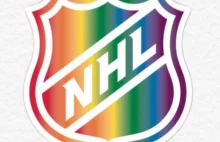 NHL zmieniło logo na barwy LGBT.