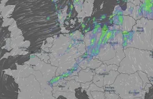 Radary pogodowe z całej Europy łączą się w jeden wielki kompozyt