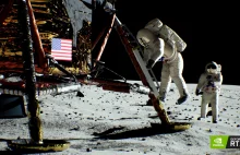 NVIDIA odtwarza scenę lądowania na Księżycu za pomocą kart Turing