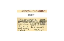 Pocztówka z Mombasy od Teodora Roosevelta do senatu.