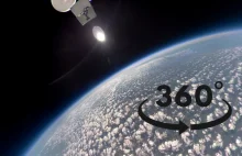Blogerzy wysłali na skraj stratosfery kamerę 360 stopni. Oto co sfilmowali!