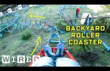 Jak ten facet zbudował rollercoaster na swoim podwórku