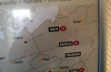 Według Francuzów Warszawa znajduje się na Białorusi...