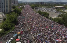 Ogromna demonstracja w Puerto Rico przeciwko rządowi Ricardo Rosselló