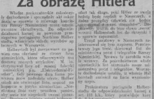 Polski sąd skazuje na 3 lata więzienia za… znieważenie Hitlera!
