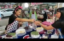 Ciasta na straganie w Tajlandii - Bangkok