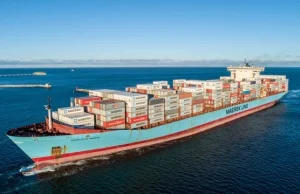 Przypłynął Charlotte Maersk, najdłuższy kontenerowiec w historii Portu Gdynia