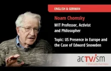 Noam Chomsky: Europa sluży swoim wladcom w Waszyngtonie