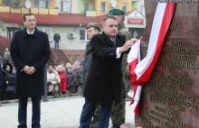 Kolejny pomnik Żołnierzy Wyklętych odsłonięty! Super! Ostrów Mazowiecka.