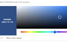 Google dodało do swojej wyszukiwarki konwerter kolorów HEX na RGB