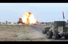 Siły Irackie zaliczają trafienie ATGM niszcząc nadjeżdżający SVBIED ISIS