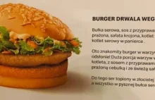Burger wegetariański w McDonald's? Ma trafić do oferty 20 listopada