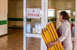 Strajk nauczycieli- spór o pensum. Nauczyciele marzą o 40-godzinnym etacie