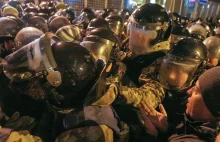 Burdy na Majdanie. Policja starła się z nacjonalistami
