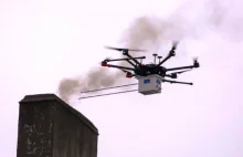 Katowice: dron analizuje skład dymu. Jest pierwszy mandat