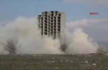 Nieudana próba wyburzenia budynku za pomocą 300 kg dynamitu