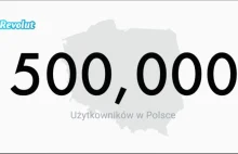 Revolut ma 500 tys. użytkowników w Polsce. Karta za darmo i bonus 10 zł. »
