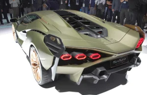 Lamborghini zaprezentowało supersamochód hybrydowy: Sián