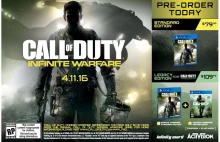 Ilość zamówień przedpremierowych na Call of Duty Infinite Warfare jest...