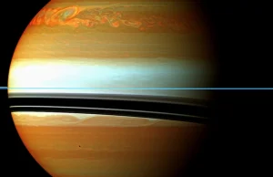 Na Saturnie szaleje gigantyczna burza