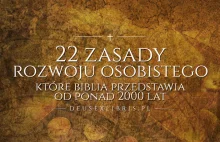 22 Zasady Rozwoju Osobistego, Które Biblia Przedstawia Od Ponad 2000 Lat