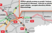 Szykują się duże inwestycje drogowe w rejonie Warszawy. GDDKiA ogłosi...