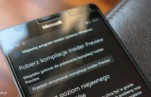 Microsoft odblokowuje program Insider dla Windows 10 Mobile