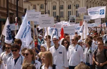 Poleje się krew, czyli strajk głodowy lekarzy