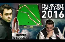 Ronnie O'Sullivan - 25 najlepszych uderzeń z roku 2016