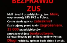 Petycja stop bezprawiu zus